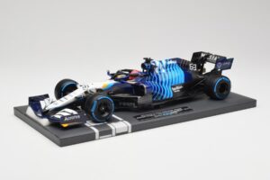 Williams FW43B Mercedes #63 G. Russell Belgian GP 2021 Minichamps 1:18 117211363 Smola – slika 2 od 7