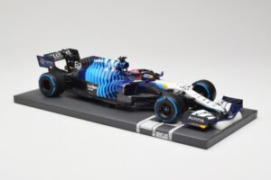 Williams FW43B Mercedes #63 G. Russell Belgian GP 2021 Minichamps 1:18 117211363 Smola – slika 4 od 7
