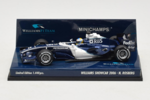Williams FW28 Cosworth #10 N. Rosberg Williams F1 Team Showcar 2006 Minichamps 1:43 400060080 Kovina