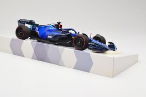 Williams FW44 Mercedes #23 A. Albon Bahrain GP 2022 Case Edition Minichamps 1:18 147220123 Smola – slika 4 od 7
