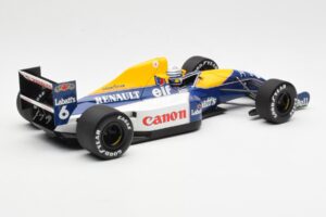 Williams Renault FW14 #6 R. Patrese F1 1991 Minichamps 1:18 100910006 Kovina – slika 3 od 8