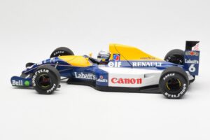 Williams Renault FW14 #6 R. Patrese F1 1991 Minichamps 1:18 100910006 Kovina – slika 4 od 8