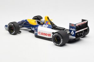 Williams Renault FW14 #6 R. Patrese F1 1991 Minichamps 1:18 100910006 Kovina – slika 5 od 8