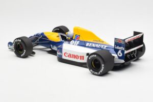 Williams Renault FW14 #6 R. Patrese F1 1991 Minichamps 1:18 100910006 Kovina – slika 7 od 8