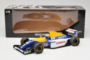 Williams FW15C Renault #2 A. Prost F1 World Champion 1993 Minichamps 1:18 180930002 Smola – slika 7 od 7