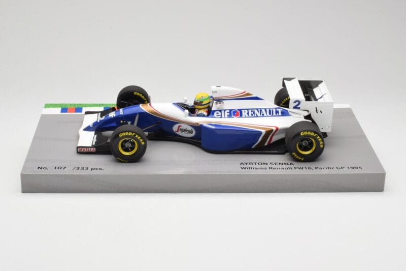 Williams Renault FW16 #2 A. Senna Pacific GP 1994 Minichamps 1:18 543941802 Kovina