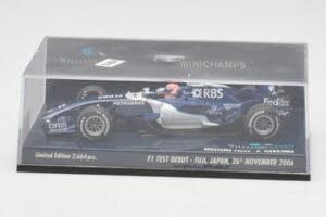 Williams FW28 Toyota K. Nakajima F1 Test Debut 2006 Minichamps 1:43 400060135 Kovina – slika 6 od 6
