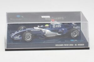 Williams FW28 Toyota #7 M. Webber F1 2006 Minichamps 1:43 400060009 Kovina – slika 5 od 5