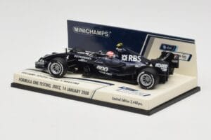 Williams Toyota FW29B K. Nakajima Jerez Test 14 Januar 2008 Minichamps 1:43 400080108 Kovina – slika 3 od 5
