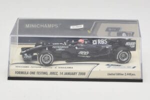 Williams Toyota FW29B K. Nakajima Jerez Test 14 Januar 2008 Minichamps 1:43 400080108 Kovina – slika 5 od 5