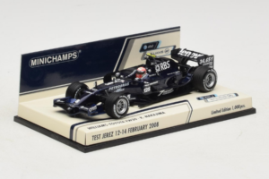 Williams FW30 Toyota #8 K. Nakajima Test Jerez Feb 2008 Minichamps 1:43 400080208 Kovina – slika 2 od 5