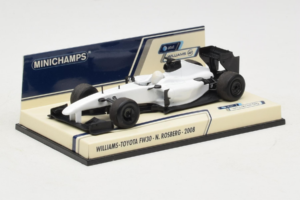 Williams FW30 Toyota #7 N. Rosberg Prototype F1 2008 Minichamps 1:43 400080007 Kovina – slika 2 od 5