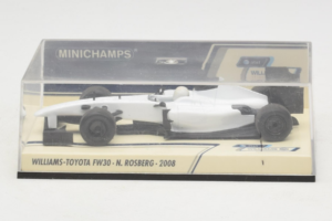 Williams FW30 Toyota #7 N. Rosberg Prototype F1 2008 Minichamps 1:43 400080007 Kovina – slika 4 od 5