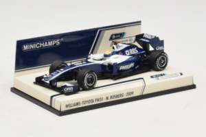 Williams FW31 Toyota #16 N. Rosberg F1 2009 Minichamps 1:43 400090016 Kovina – slika 2 od 5