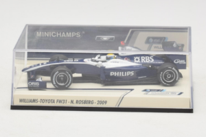Williams FW31 Toyota #16 N. Rosberg F1 2009 Minichamps 1:43 400090016 Kovina – slika 4 od 5