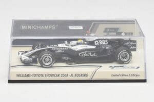 Williams FW30 Toyota Showcar #16 N. Rosberg F1 2008 Minichamps 1:43 400080077 Kovina – slika 5 od 5