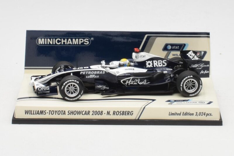Williams FW30 Toyota Showcar #16 N. Rosberg F1 2008 Minichamps 1:43 400080077 Kovina
