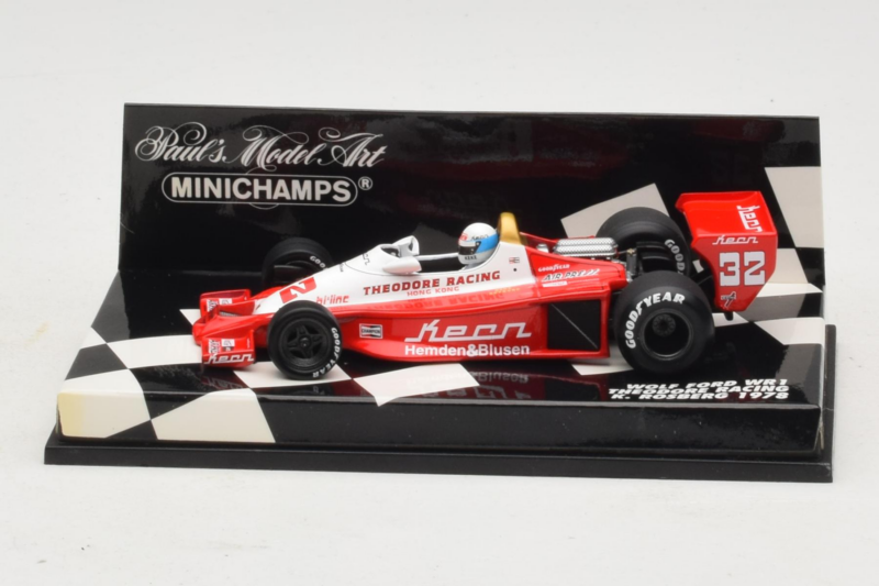 Wolf WR1 Ford Theodore Racing K. Rosberg F1 1978 Minichamps 1:43 400780032 Kovina