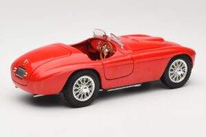 Ferrari 166 MM Barchetta Rdeč Hot Wheels 1:18 B6054-1 Kovina – slika 3 od 8