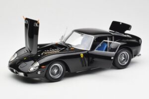 Ferrari 250 GTO Črn Kyosho 1:18 08431BK Kovina – slika 2 od 8
