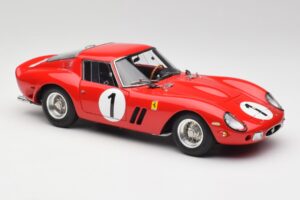 Ferrari 250 GTO #1 P. Rodriguez / W. Mairesse Paris 1000km 1962 CMC 1:18 M-254 Kovina – slika 4 od 6