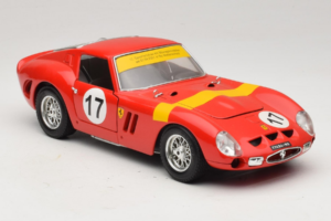 Ferrari 250 GTO #17 Bburago Sammlerborse Rdeč Bburago 1:18 3007-P1 Kovina – slika 6 od 8