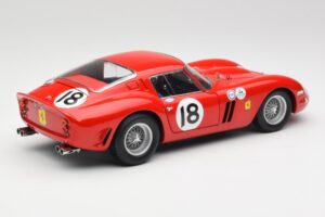 Ferrari 250 GTO #18 P. Rodriguez Daytona Continental 3 Hours Winner 1963 Kyosho 1:18 08438F Kovina – slika 3 od 8