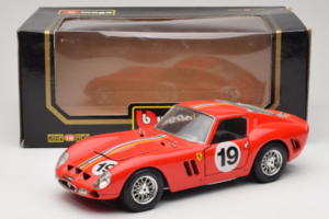 Ferrari 250 GTO #19 Rdeč Črte 1962 Bburago 1:18 3011-P3 Kovina – slika 8 od 8