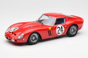 Ferrari 250 GTO #24 J. Blaton / G. Langlois 2nd 24 Hours of Le Mans 1963 Kyosho 1:18 08432C Kovina
