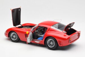 Ferrari 250 GTO #24 J. Blaton / G. Langlois 2nd 24 Hours of Le Mans 1963 Kyosho 1:18 08432C Kovina – slika 5 od 8