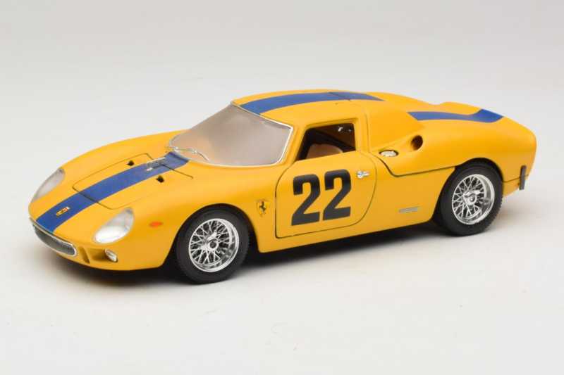 Ferrari 250 LM #22 Rumen 1965 Bburago 1:18 3333-Y1 Kovina