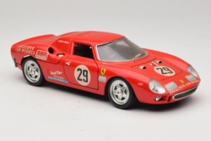 Ferrari 250 LM #29 Owens / Jones Monza 1992 Omejena Izdaja Bburago 1:18 3033-P3 Kovina – slika 6 od 8