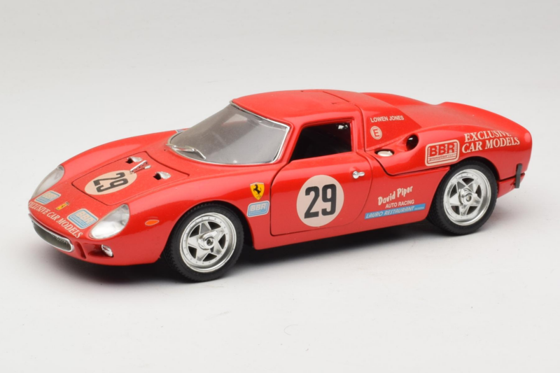 Ferrari 250 LM #29 Owens / Jones Monza 1992 Omejena Izdaja Bburago 1:18 3033-P3 Kovina