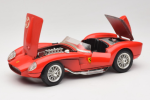Ferrari 250 Testa Rossa #14 Rdeč Replacement Box 1957 Bburago 1:18 3007-R1 Kovina – slika 2 od 8