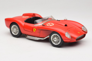 Ferrari 250 Testa Rossa #14 Rdeč Replacement Box 1957 Bburago 1:18 3007-R1 Kovina – slika 6 od 8