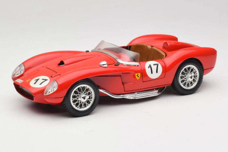 Ferrari 250 Testa Rossa #17 Rdeč 1957 Bburago 1:18 3007-R4 Kovina