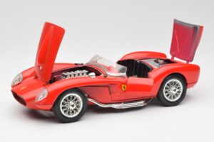 Ferrari 250 Testa Rossa Rdeč Bburago 1:18 3007 Kovina – slika 2 od 8