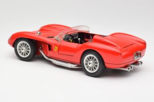 Ferrari 250 Testa Rossa Rdeč Bburago 1:18 3007 Kovina – slika 7 od 8
