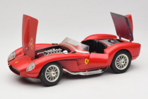 Ferrari 250 Testa Rossa #4 Rdeč Replacement Box 1957 Bburago 1:18 3007-R6 Kovina – slika 2 od 8