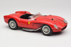 Ferrari 250 Testa Rossa #4 Rdeč Replacement Box 1957 Bburago 1:18 3007-R6 Kovina – slika 6 od 8