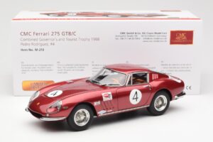 Ferrari 275 GTB/C #4 RAC Tourist Trophy 1966 CMC 1:18 M-213 Kovina – slika 6 od 6