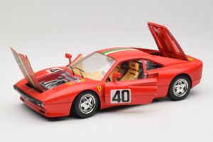 Ferrari 288 GTO #40 Rdeč Italijanska Zastava 1984 Bburago 1:18 3027-P1 Kovina – slika 2 od 8