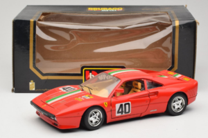 Ferrari 288 GTO #40 Rdeč Italijanska Zastava 1984 Bburago 1:18 3027-P1 Kovina – slika 8 od 8