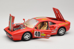 Ferrari 288 GTO Rally #40 Rdeč 1986 Bburago 1:18 3057-P1 Kovina – slika 2 od 8