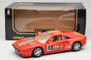 Ferrari 288 GTO Rally #40 Rdeč 1986 Bburago 1:18 3057-P1 Kovina – slika 8 od 8