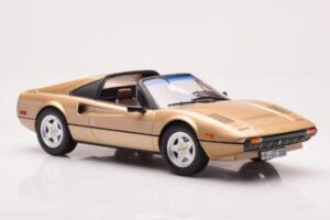 Ferrari 308 GTS Zlat Omejena Izdaja Norev 1:18 187932 Kovina – slika 4 od 6