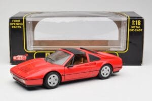 Ferrari 328 GTS Rdeč Anson 1:18 TY11078 Kovina – slika 8 od 8