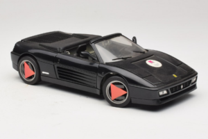 Ferrari 348 Spider Črn Mira 1:18 6181 Kovina – slika 6 od 8