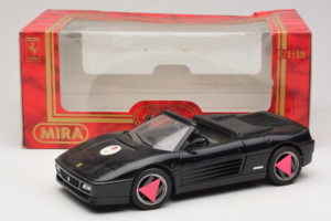 Ferrari 348 Spider Črn Mira 1:18 6181 Kovina – slika 8 od 8