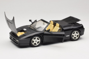 Ferrari 348 Spider Črn S Srebrnimi Kolesi Mira 1:18 6918 Kovina – slika 2 od 8